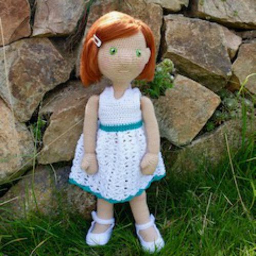 Puppe Sophie, Teil 7, das Kleid